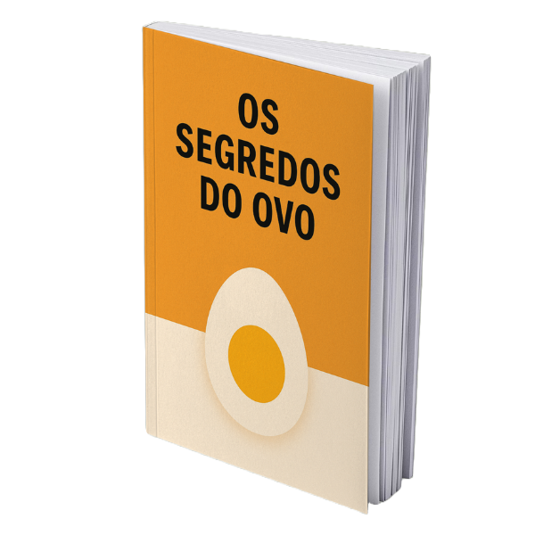 Capa do e-book bĂŽnus: Os Segredos do Ovo